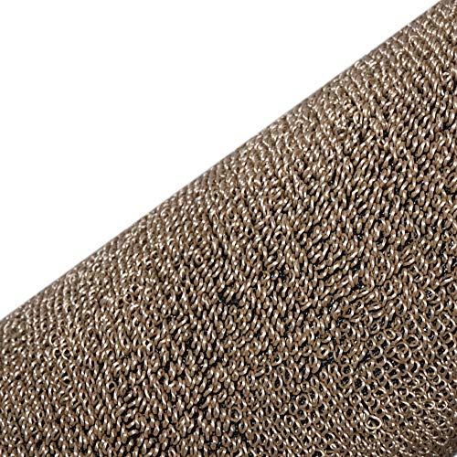 FH Group Car Floor Mats - DIY Ultra Waterproof Trimmable Non-Slip Vinyl Floor Mats, Solid Beige - color: SOLID BEIGE