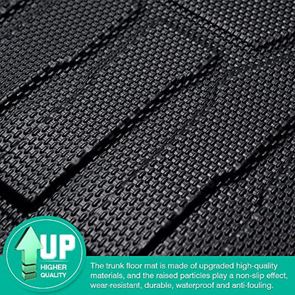 Powerty Trunk Mat for 2020-2023 2024 2025 2026 Toyota Highlander Accessories Cargo Mats Backrest Mat TPE All Weather Cargo Liner Heavy-Duty Trunk Liners(Fits 5-Seats and 7-Seats Models) - size: Cargo Mat｜For｜20-26｜Toyota Highlander