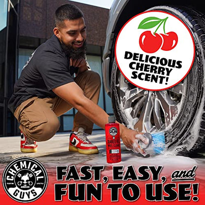 Chemical Guys Diablo Gel Oxygen Infused Foam Wheel & Rim Cleaner, Concentrated Car Wheel Cleaner Safe on All Finishes, Removes Brake Dust, Dirt, Grime, for Cars, Trucks, SUVs, Motorcycles & RVs, 16 oz - style: Diablo Gel 16 oz