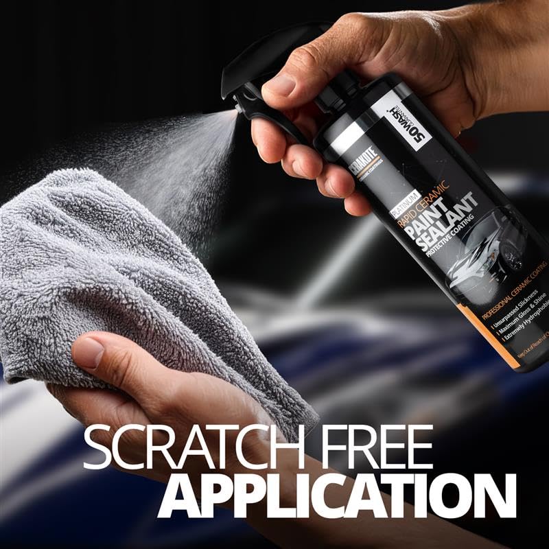 CERAKOTE Microfiber Towels (12 Pack) - Cleaning and Application Towels Durable Microfiber Material - 300 GSM Lint-Free Towel - Ideal for Cars, Home, Shop and Office Cleaning - size: 12.5" x 12.5"