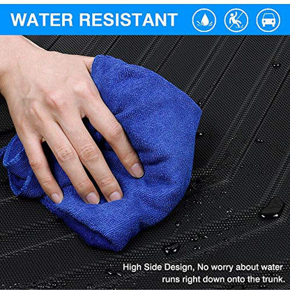 Cartist Cargo Liner Compatible with Chevrolet Malibu 2016 2017 2018 2019 2020 2022 2023 2024 2025 All Weather Trunk Mat Liner for Malibu Accessories Black - size: 5)Chevy Malibu 2016-2025