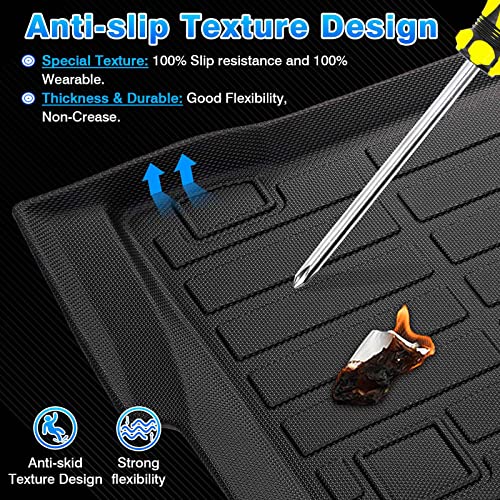 Cartist Cargo Liner Fits for Jeep Wrangler 4XE 2021 2022 2023 2024 2025 2026 (Not for 2 Door and JL Unlimited Models) All Weather Trunk Mat for Wrangler 4XE Accessories TPE Heavy Duty - size: 6)Jeep Wrangler 4XE【2021-2025】