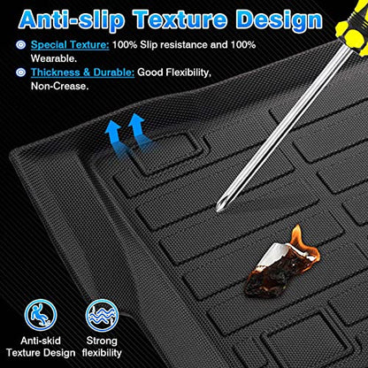 Cartist Cargo Liner Fits for Jeep Wrangler 4XE 2021 2022 2023 2024 2025 2026 (Not for 2 Door and JL Unlimited Models) All Weather Trunk Mat for Wrangler 4XE Accessories TPE Heavy Duty - size: 6)Jeep Wrangler 4XE【2021-2025】