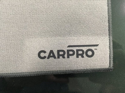 CARPRO GlassFiber Microfiber Drying Towel - Spotless Glass Windshield & Windows, Microfiber Edge, Lint & Tag Free, Car Washing & Auto Detailing (Pack of 1)