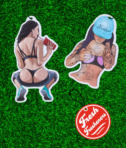 Funny Naughty Unique Car Air Fresheners Scented With Premium Oils By Fresh Fresheners (Sexy Women) - color: Sexy Women